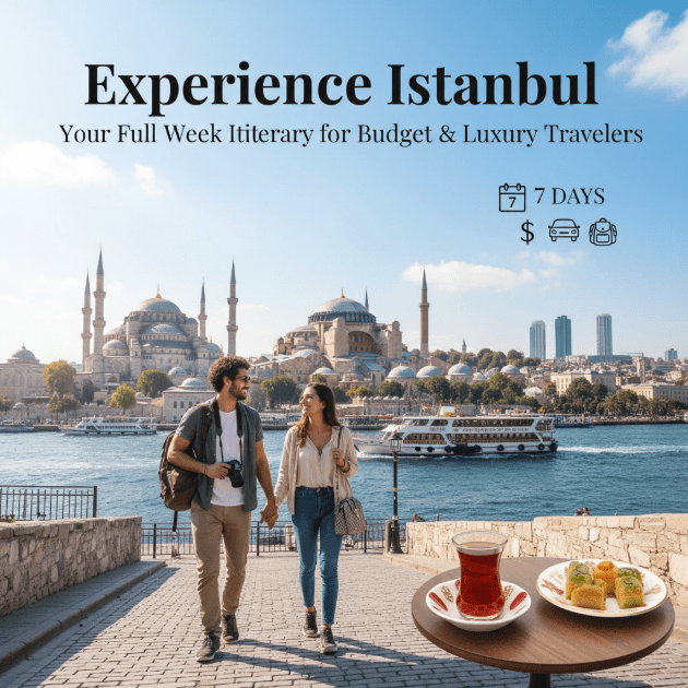 Experience Istanbul: Your Full Week Itinerary for Budget & Luxury&nbsp;Travelers
