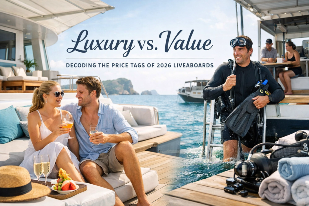 Luxury vs. Value: Decoding the Price Tags of 2026&nbsp;Liveaboards