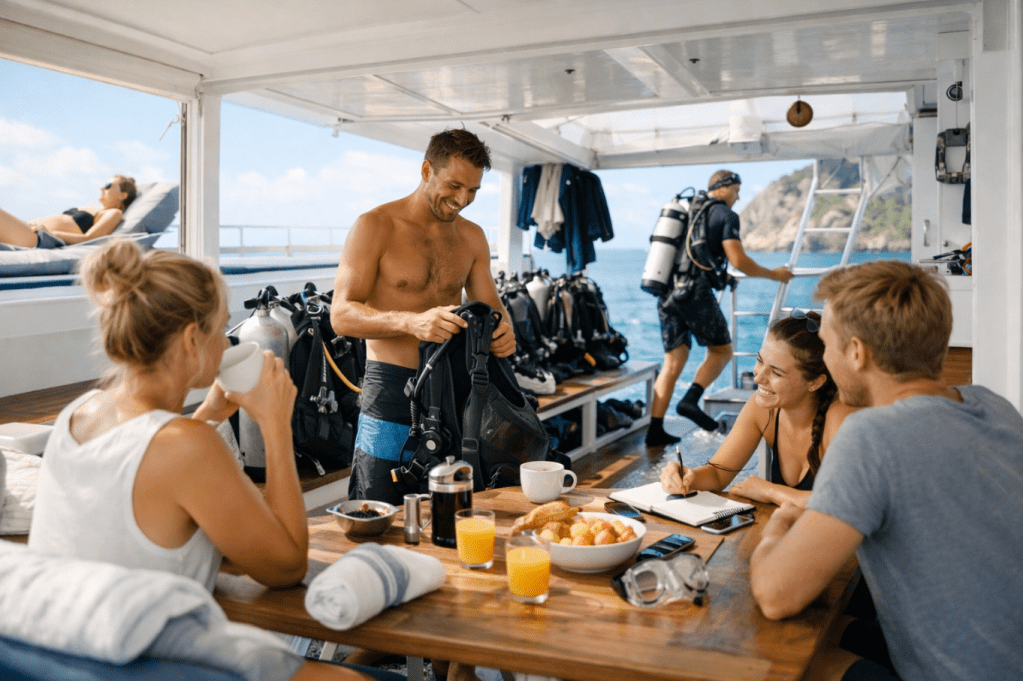 A Day in the Life: What to Actually Expect When You Live on a Dive&nbsp;Boat